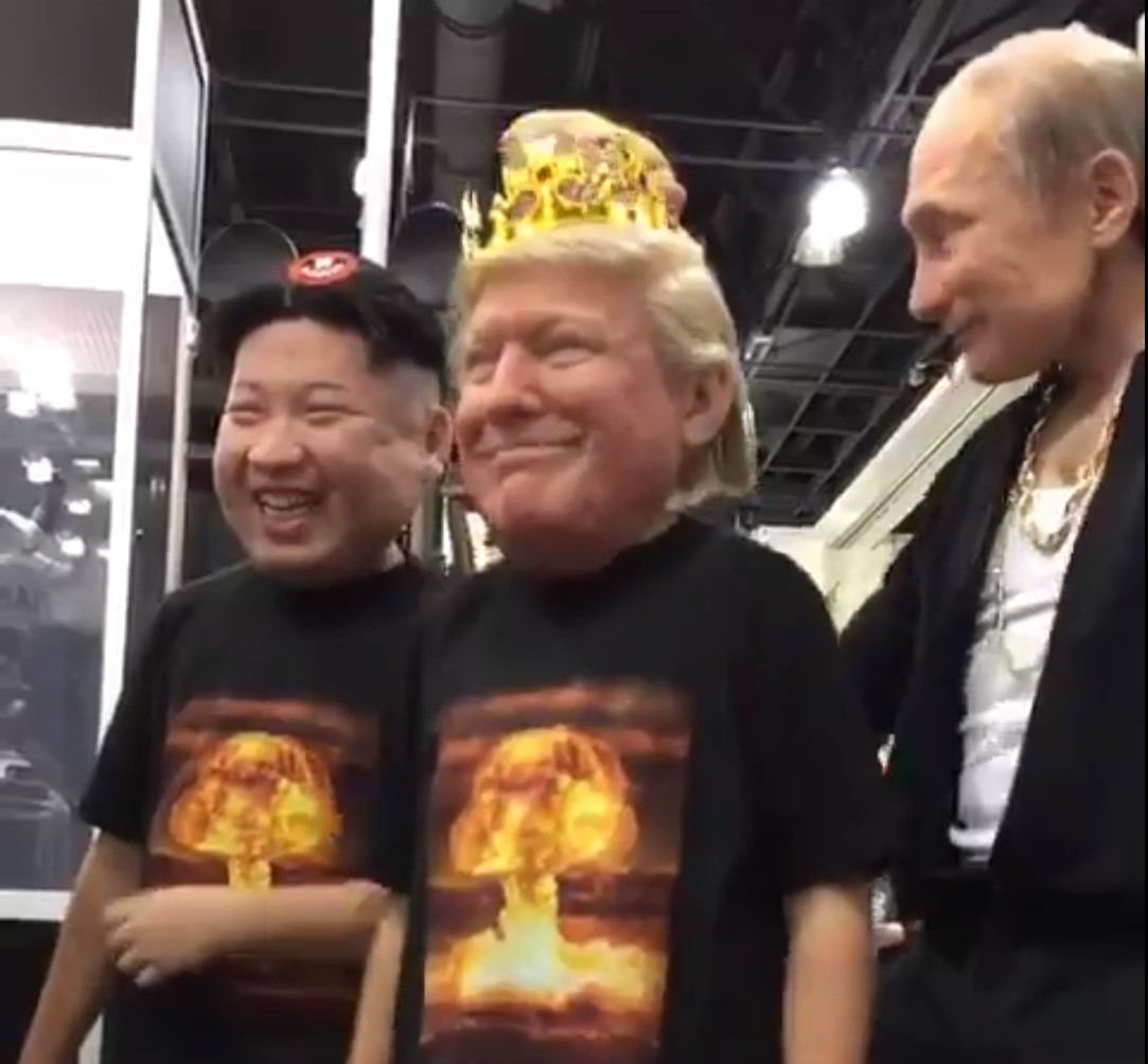 Trump, Poutine et Kim