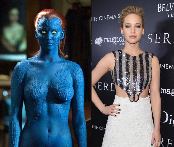 Mystique / Jennifer Lawrence.