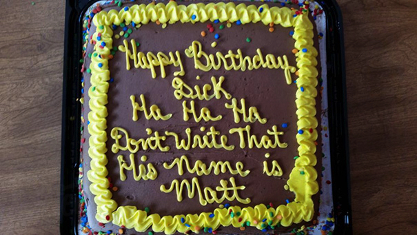 Les Plus Gros Fail De Messages Sur Les Gateaux D Anniversaire Fenoweb