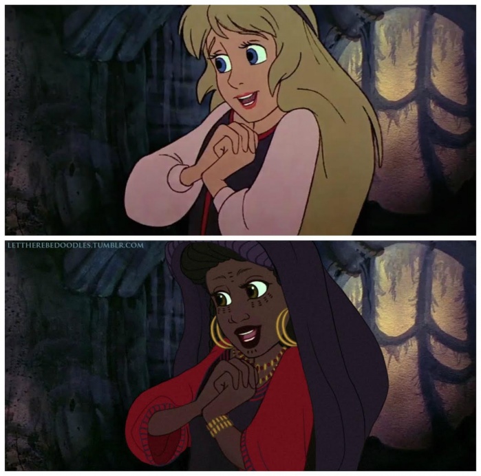 Quand les princesses Disney changent de nationalités