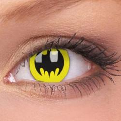 Amazing geek contact lenses! (Batman, Twilight, Naruto)