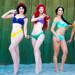 Cet été portez le bikini de votre princesse Disney préférées