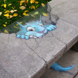 Les créatures fantastiques du street-art de David Zinn