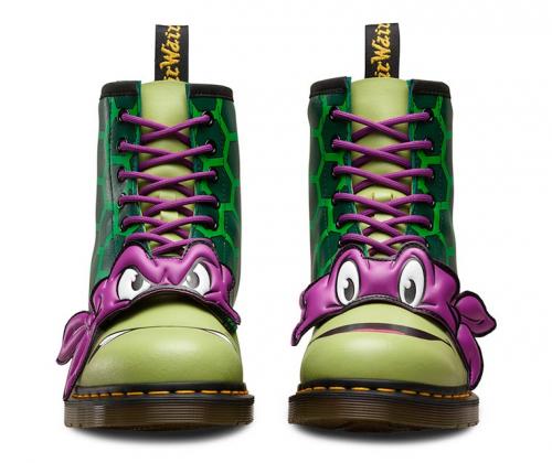 Dr. Martens crée les chaussures Tortues Ninja pour les fans invétérés