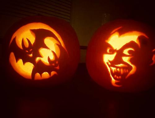 22 idées originales pour votre citrouille d'Halloween!