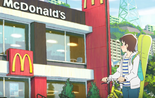 Au Japon Mc Donald crée des animés pour faire sa pub