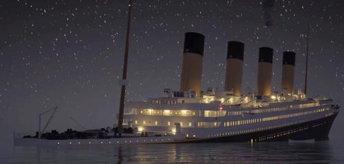 Revivez le naufrage du Titanic en temps réel dans une super animation 3D